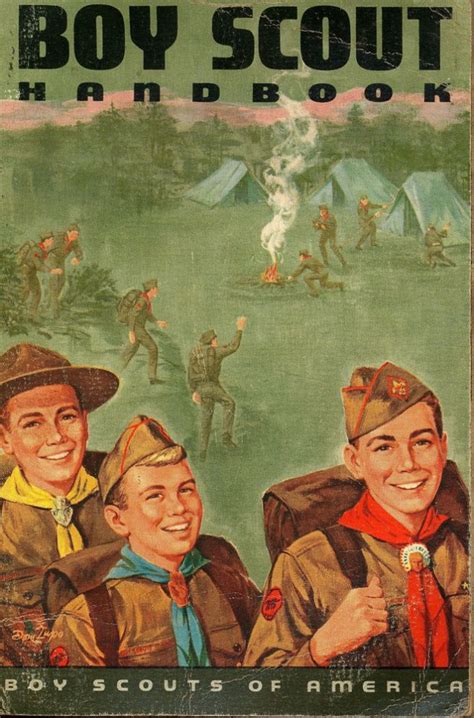 boy scout handbook boy scouts  america vintage boy scouts boy scout troop