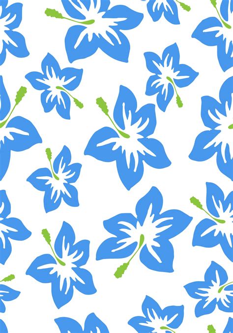 hibiscus flowers wallpaper pattern  stock photo public domain