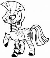 Pony Little Coloring Kids Pages Popular sketch template