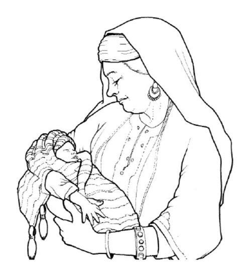 isaac  born coloring page sunday school coloring pages bible