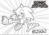 Sonic Pngkit Coloringhome sketch template
