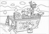 Coloring Calico Critters Pages Print Color Kids sketch template