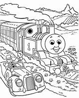 Coloring Pages Printable Thomas Train Sheets Color Tank Engine Kids Friends Book sketch template
