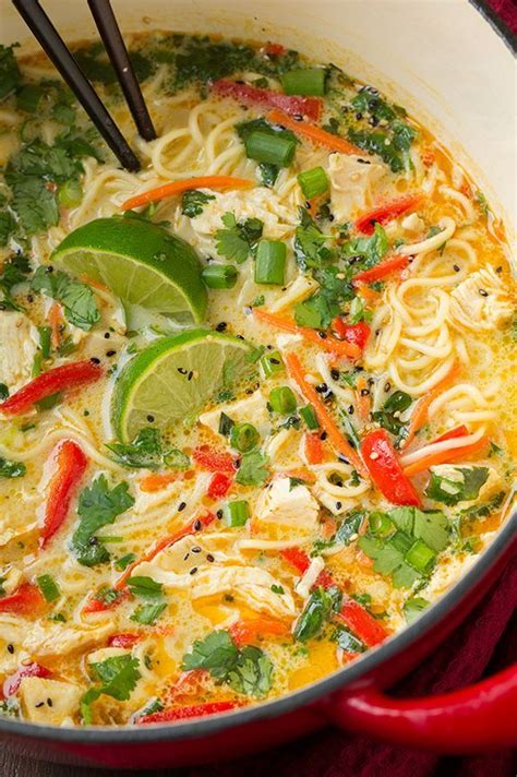 Thai Chicken Ramen Cooking Classy With A Link To Buy The