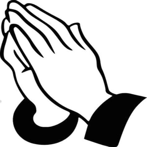 praying hands clipart silhouette prayer pictures  cliparts pub