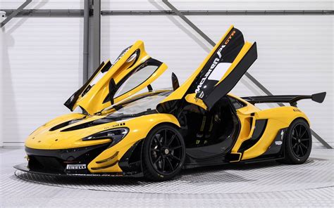 Yellow And Black Mclaren P1 Gtr Is A 3 3 Million Track