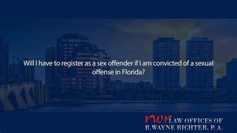 will i have to register as a sex offender if i am