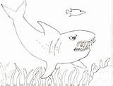 Shark Coloring Pages Kids Megalodon Printable Tiger Sheets Great Drawing Print Color Cool Bestcoloringpagesforkids Getdrawings Getcolorings Choose Board Popular sketch template