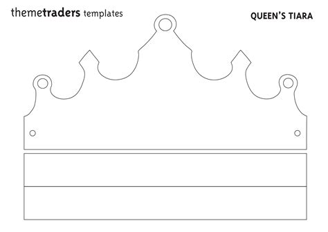 printable crown patterns