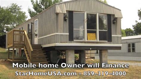 campbellsville ky mobile home owner finance trailer  sale kentucky youtube