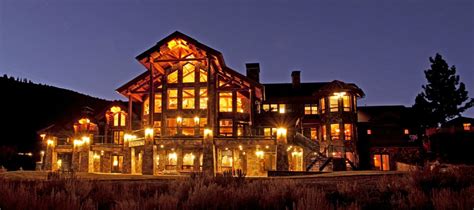 luxury listing mammoth lake log cabin estate