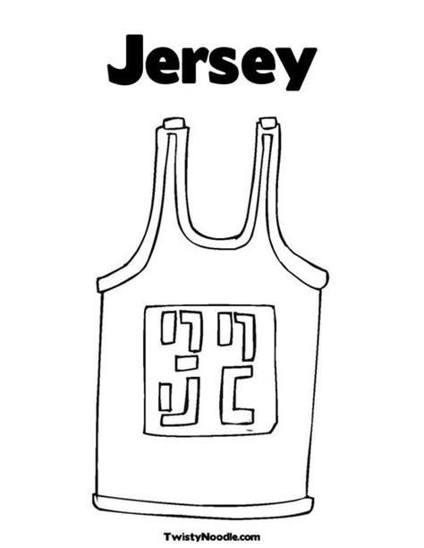 basketball jersey coloring pages