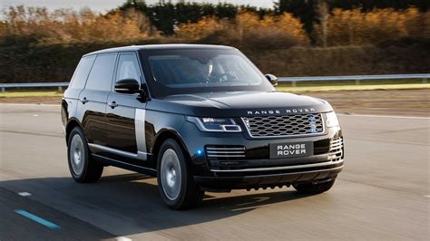 updated land rover range rover sentinel adds power  armored suv