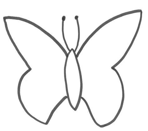 basic butterfly template      chocolate butterflys