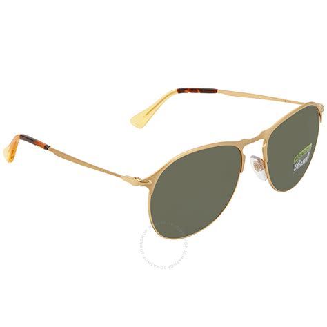 Persol Green Aviator Polarized Sunglasses Po7649s 106958