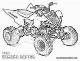 Coloring Pages Wheeler Four Atv Raptor Colouring Dirt Quad Bike Yamaha Print Drawing Printable Sheets Color 700r Wheelers Boys Truck sketch template