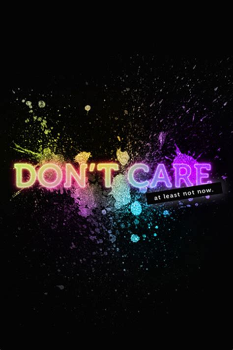 dont care iphone wallpaper hd