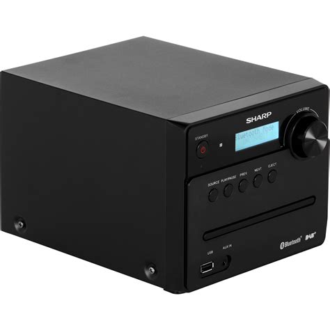 sharp audio xl bd  watt micro  fi system bluetooth  fi system black  ebay