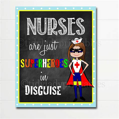 school nurse poster tidylady printables
