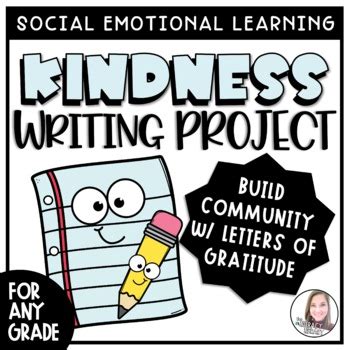 kindness letter writing project   literacy library tpt