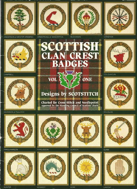 scottish clan crest badges volume