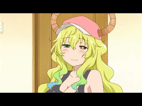 lucoa or quetzalcoatl has really cool eyes kobayashi san chi no maid dragon anime miss