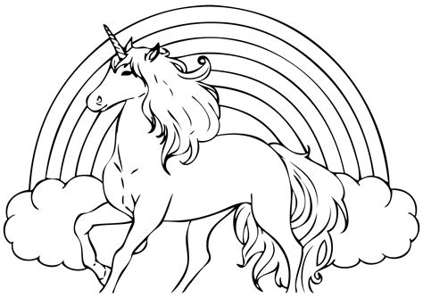 unicorn coloring pages print color craft