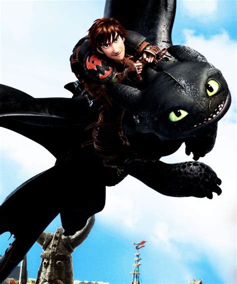 hiccup toothless httyd   train  dragon pinterest
