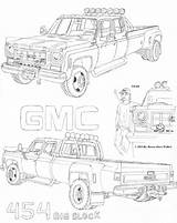 Gmc Truck Coloring Drawing Pages Color Getcolorings Deviantart Printable Getdrawings Print sketch template