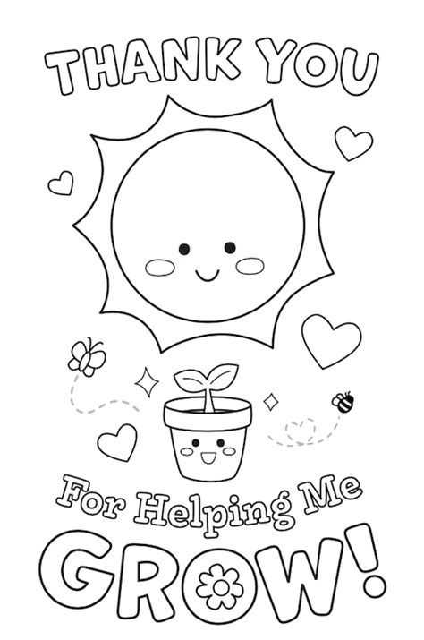 helping  grow coloring page  bee family