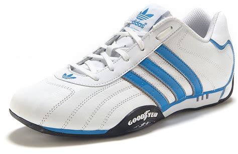 zapatillas adidas originales goodyear adi racer blanco  azul  ebay
