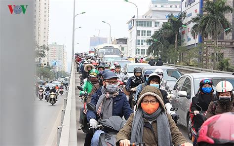 hanoi streets face gridlock as tet approaches news vietnamnet