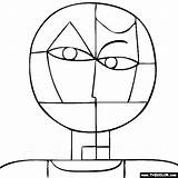 Klee Paul Coloring Senecio Pages Painting Famous Arte Color Master Kandinsky Thecolor Ausmalbilder Painter Google Es Para Di Da Printable sketch template