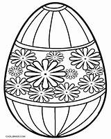 Easter Egg Color Sheets Coloring Pages Kids Printable Clip Designs Clipart sketch template