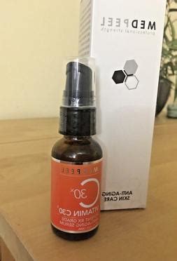 medpeel vitamin cx collagen boosting anti aging face serum oz