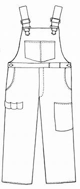 Overalls Overall Clipart Bib Coloring Template Printable Farmer Clip Pages Boy Clipground Cliparts Line Boys Templates Baby Craft Google Library sketch template
