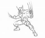 Wolverine Kolorowanki Pobrania sketch template