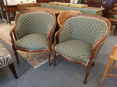 pair antique mahogany sheraton club chairs astute furnishings