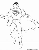Supermen Template Ausmalbild Ausmalbilder Ausdrucken sketch template