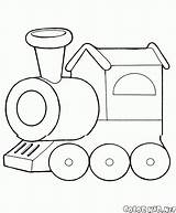 Locomotiva Colorare Disegni Lokomotywa Kolorowanki Zabawki Locomotive Giocattoli Brinquedos Plastica Kolorowanka Dzieci Colorkid Bambini Plastiku sketch template