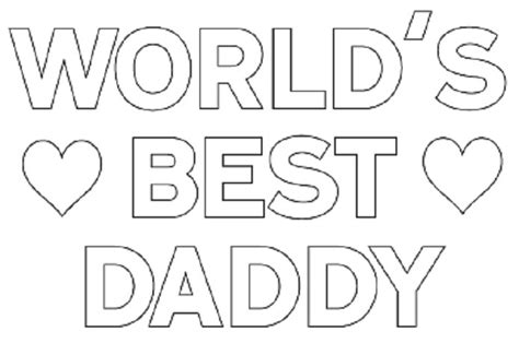 love  daddy coloring pages sketch coloring page