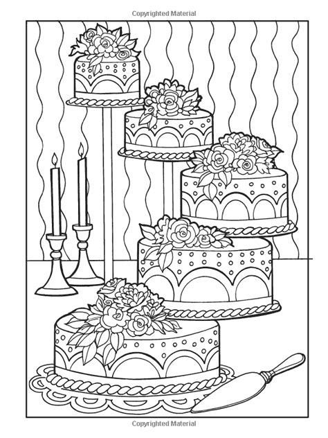 desserts coloring pages coloring home