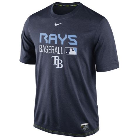mlb tampa bay rays nike authentic collection legend team issue dri fit