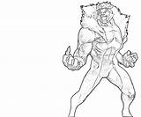 Sabretooth Angry Coloring Pages sketch template