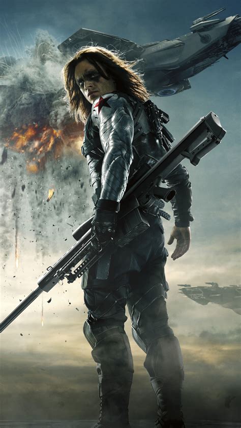 Bucky Barnes Winter Soldier Best Htc One Wallpapers