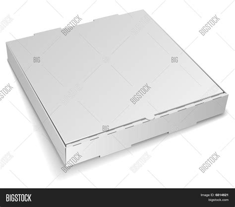 blank pizza box vector photo  trial bigstock