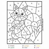 Squirrel Minds Subtraction Addition sketch template