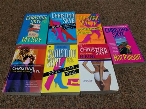 christina skye 7 suspense romance books series code name plus … ebay