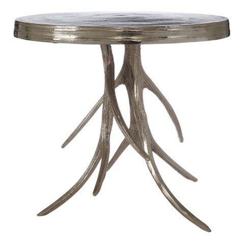 antler tall side table modern furniture dining side tables