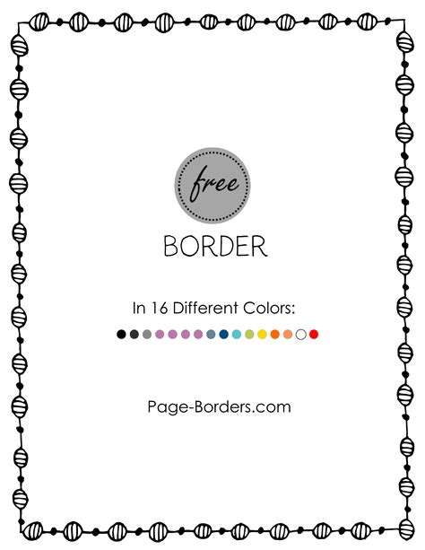 border doodle customize      print